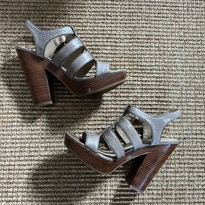 Coach platform heels